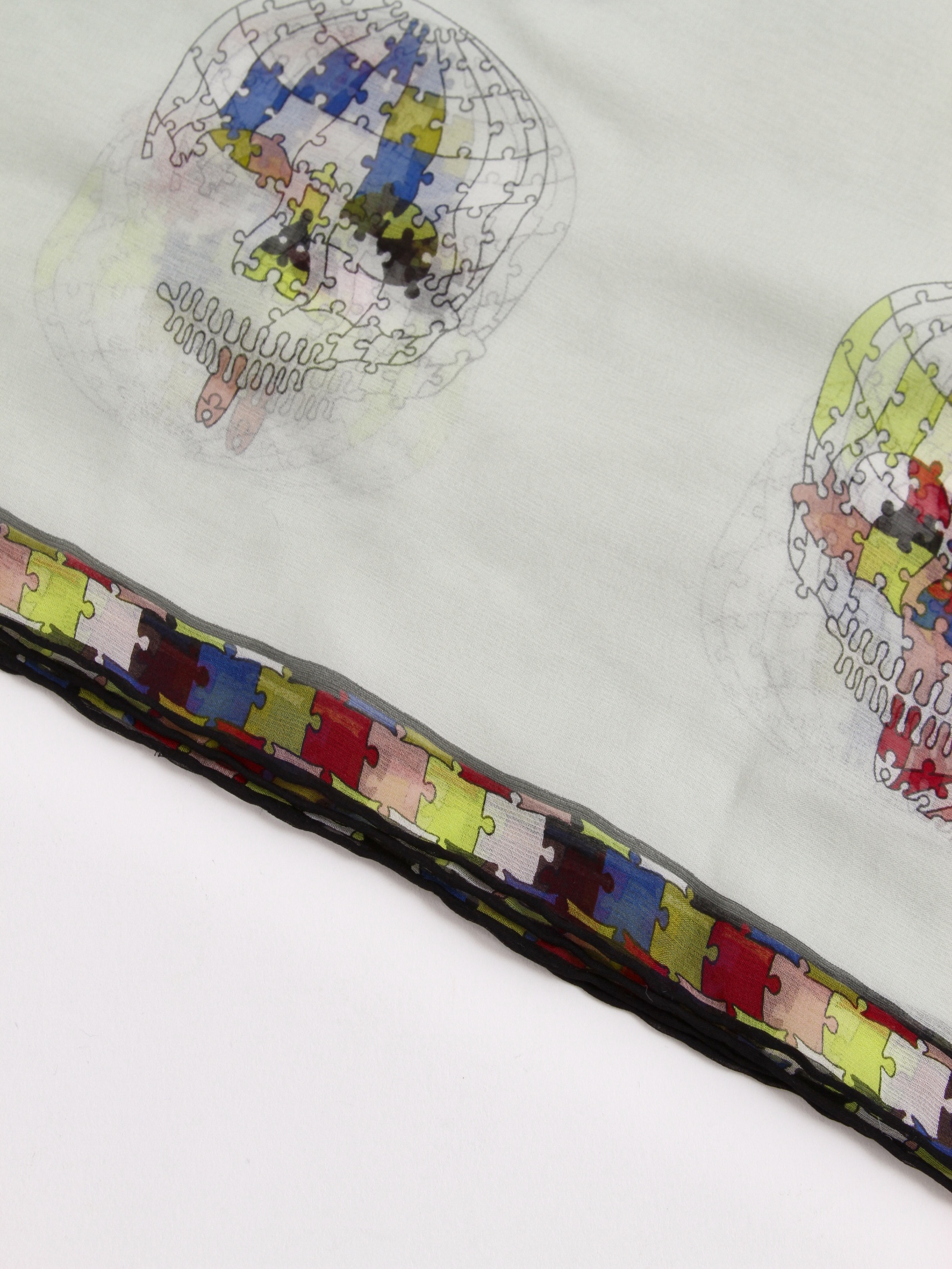 Alexander Mcqueen Silk Scarf 3