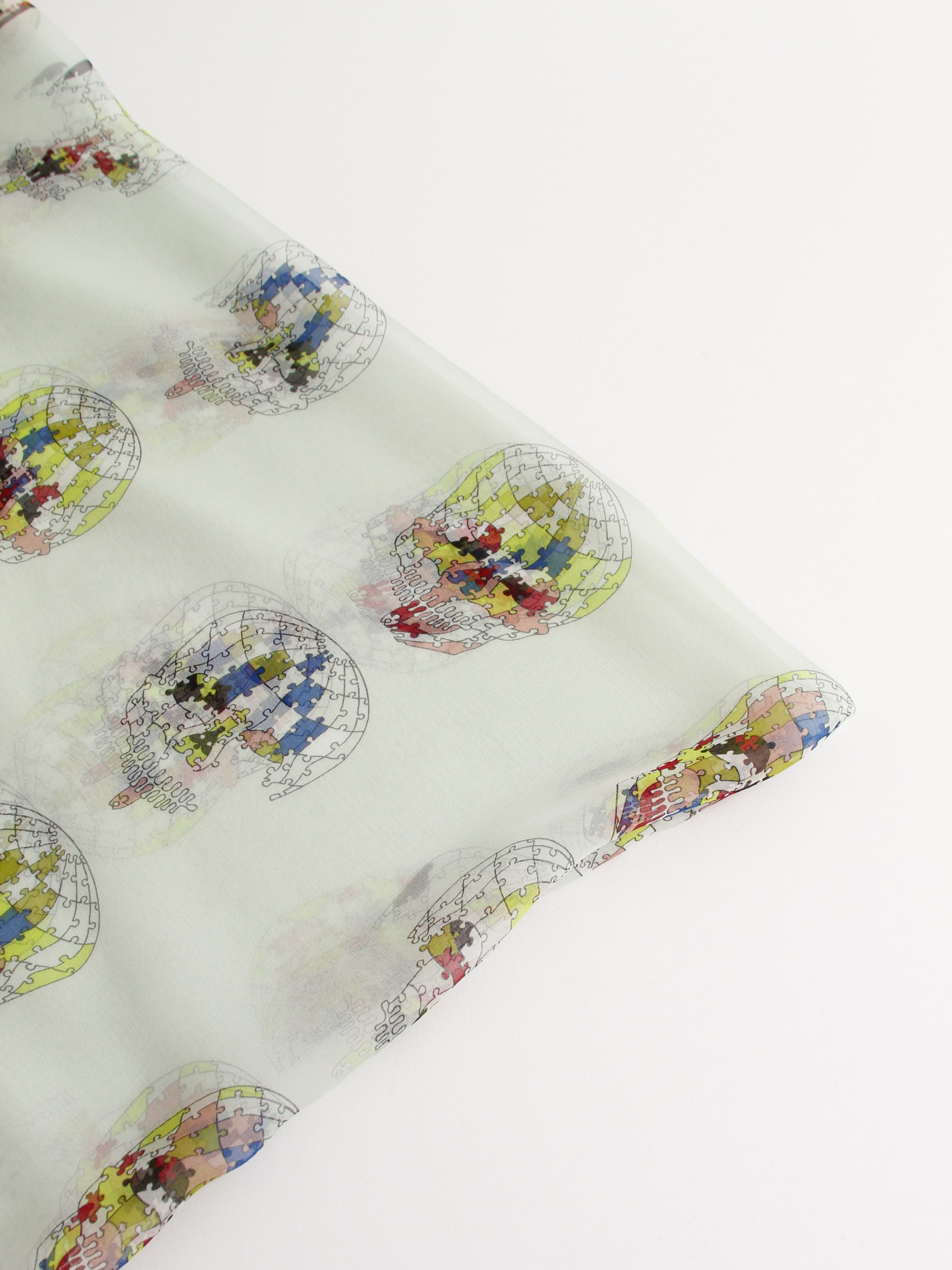 Alexander Mcqueen Silk Scarf 8