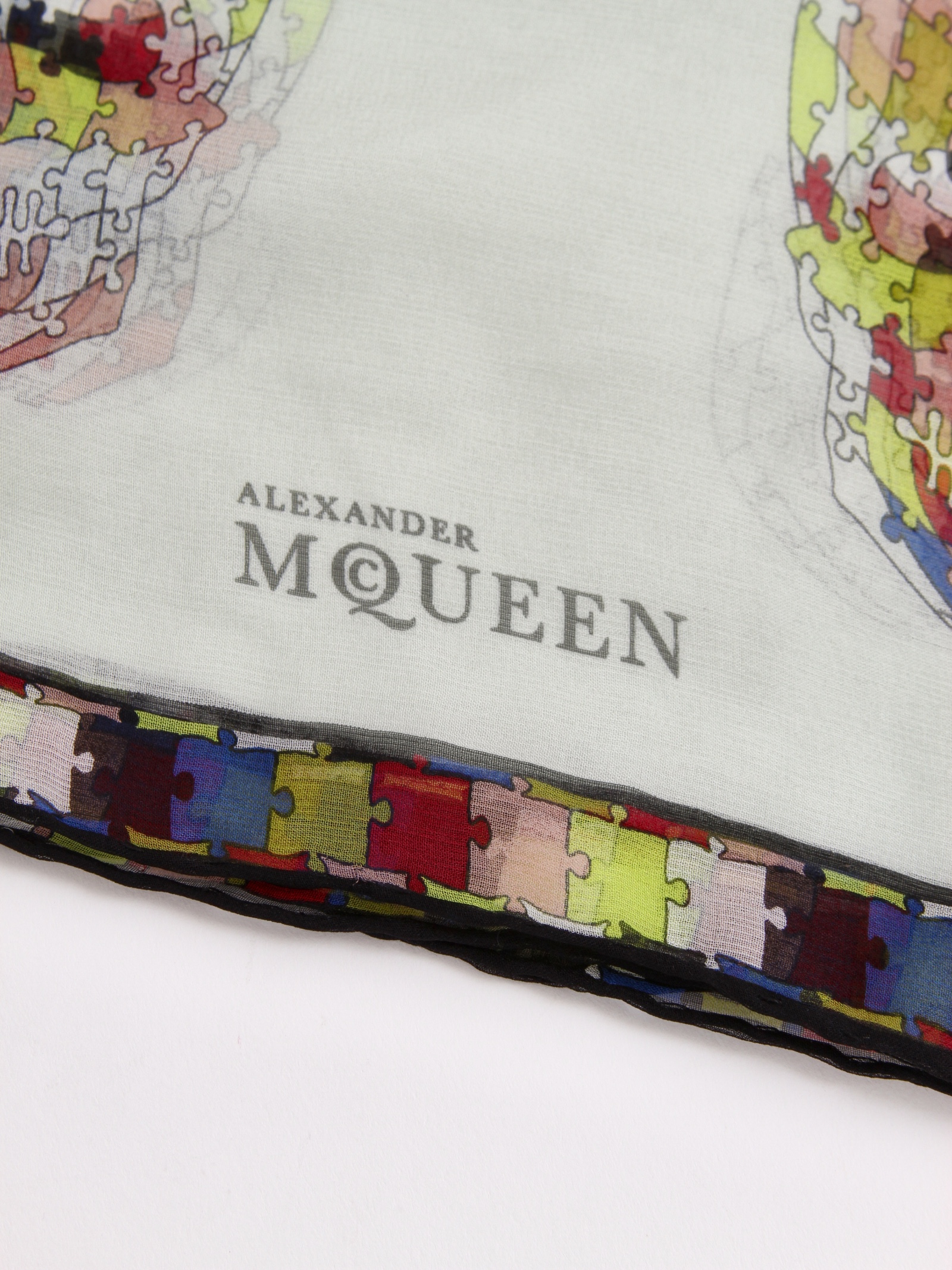 Alexander Mcqueen Silk Scarf 1