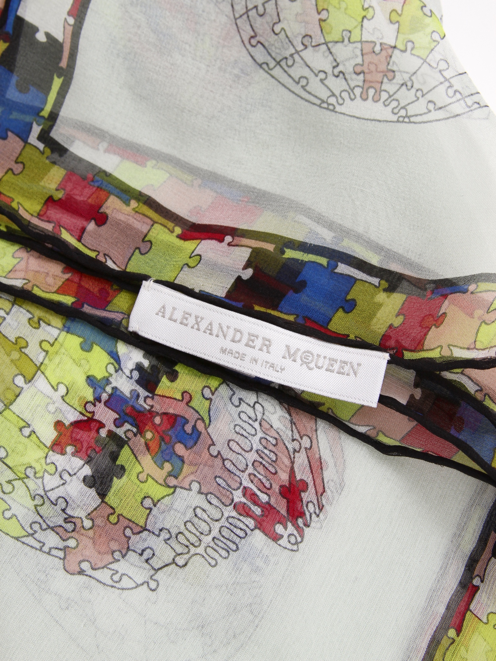 Alexander Mcqueen Silk Scarf 5