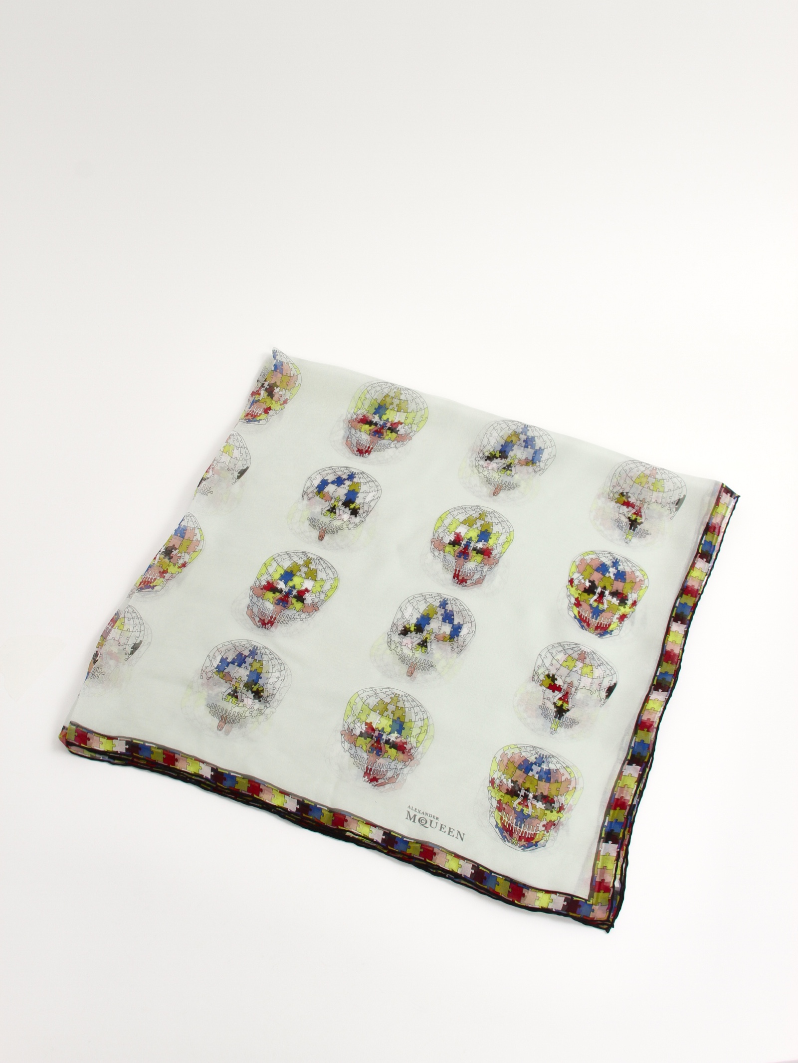 Alexander Mcqueen Silk Scarf 0