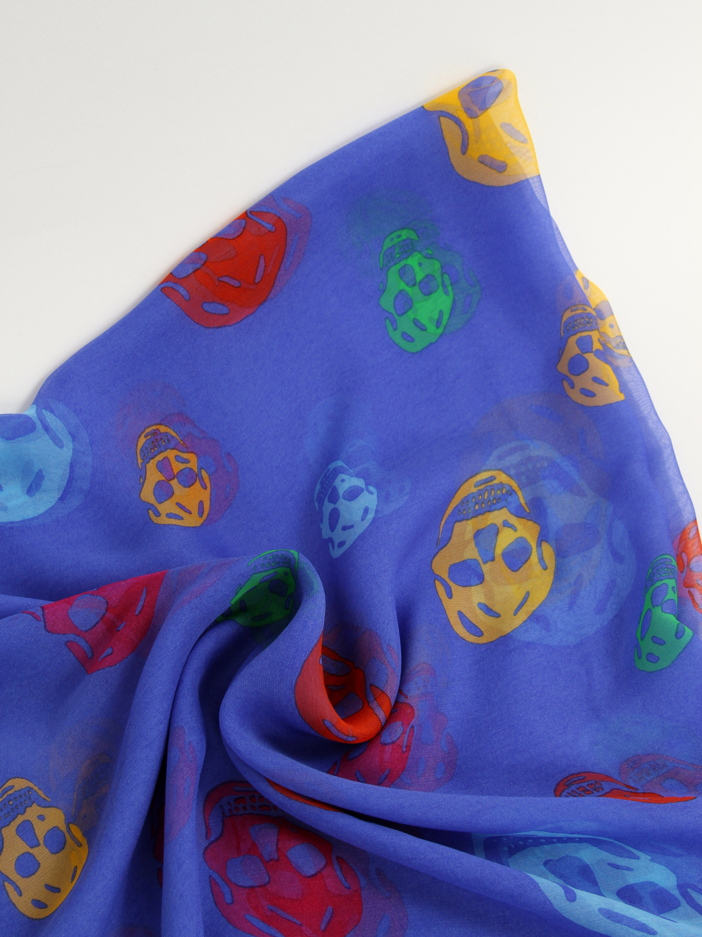 Alexander Mcqueen Silk Scarf 3