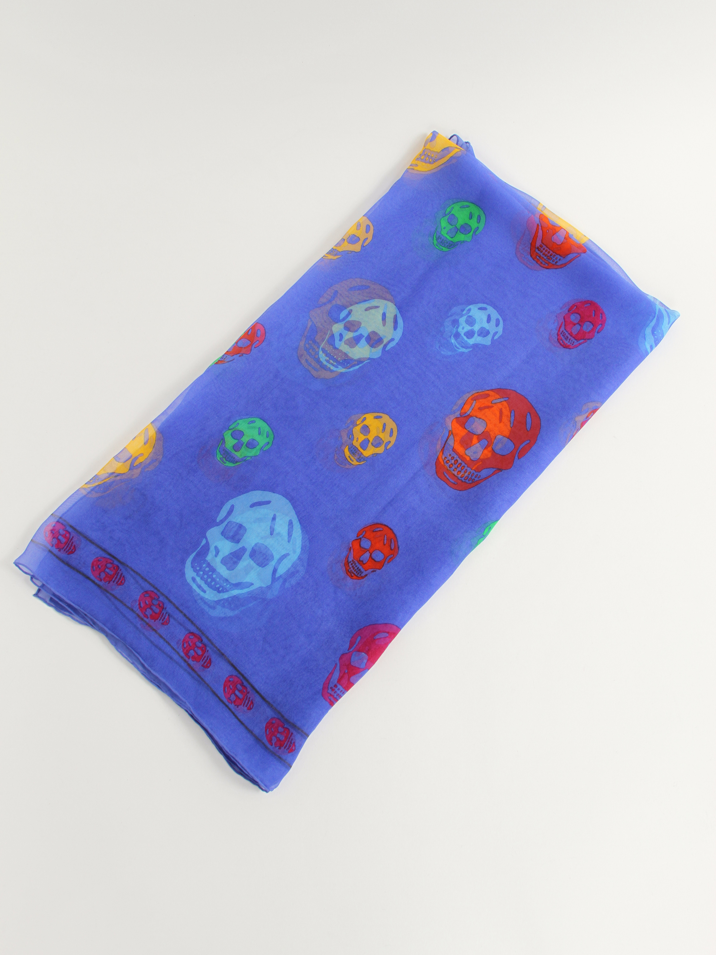 Alexander Mcqueen Silk Scarf 0