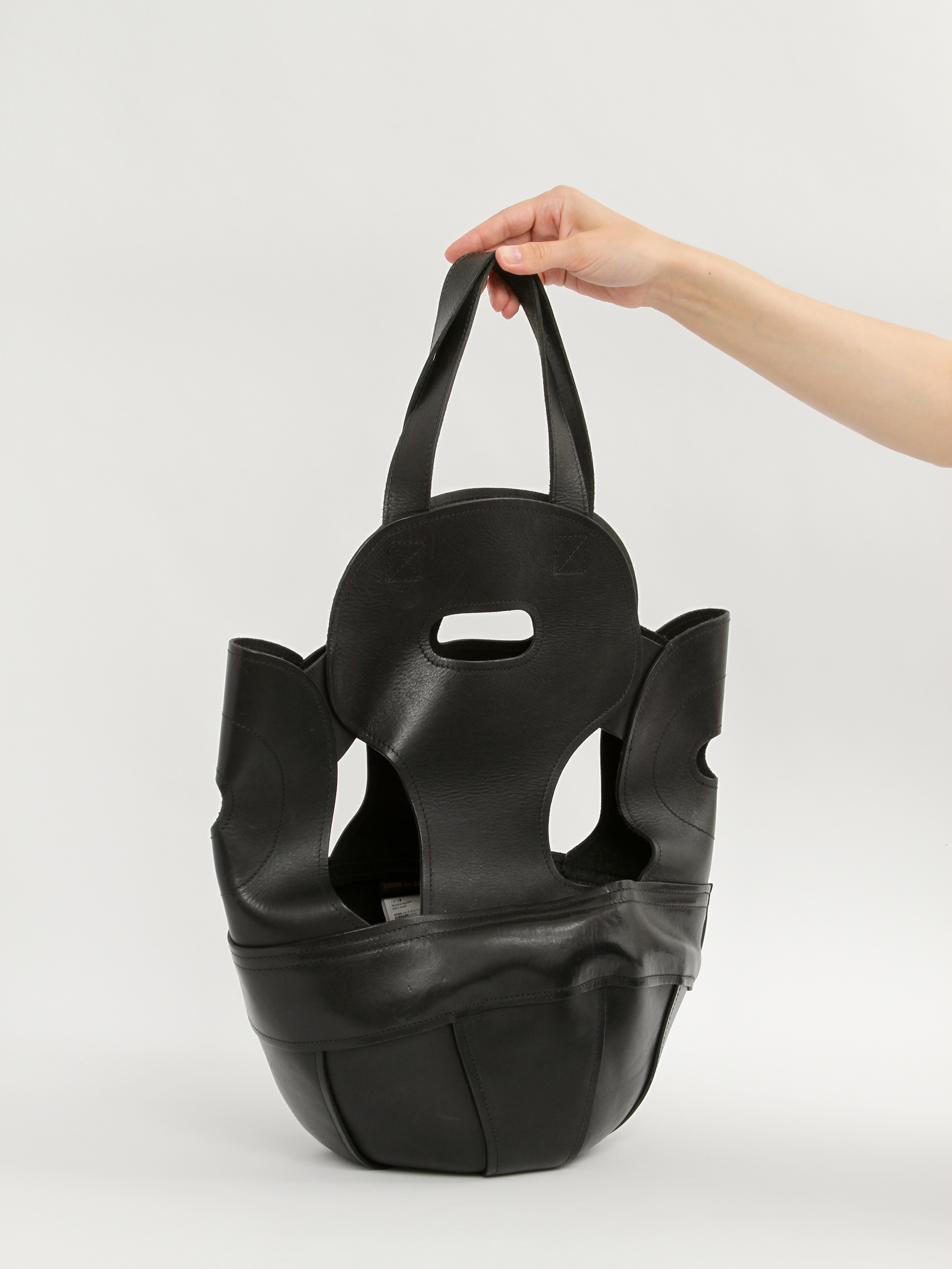 Comme Des Garcons Leather Bag 2