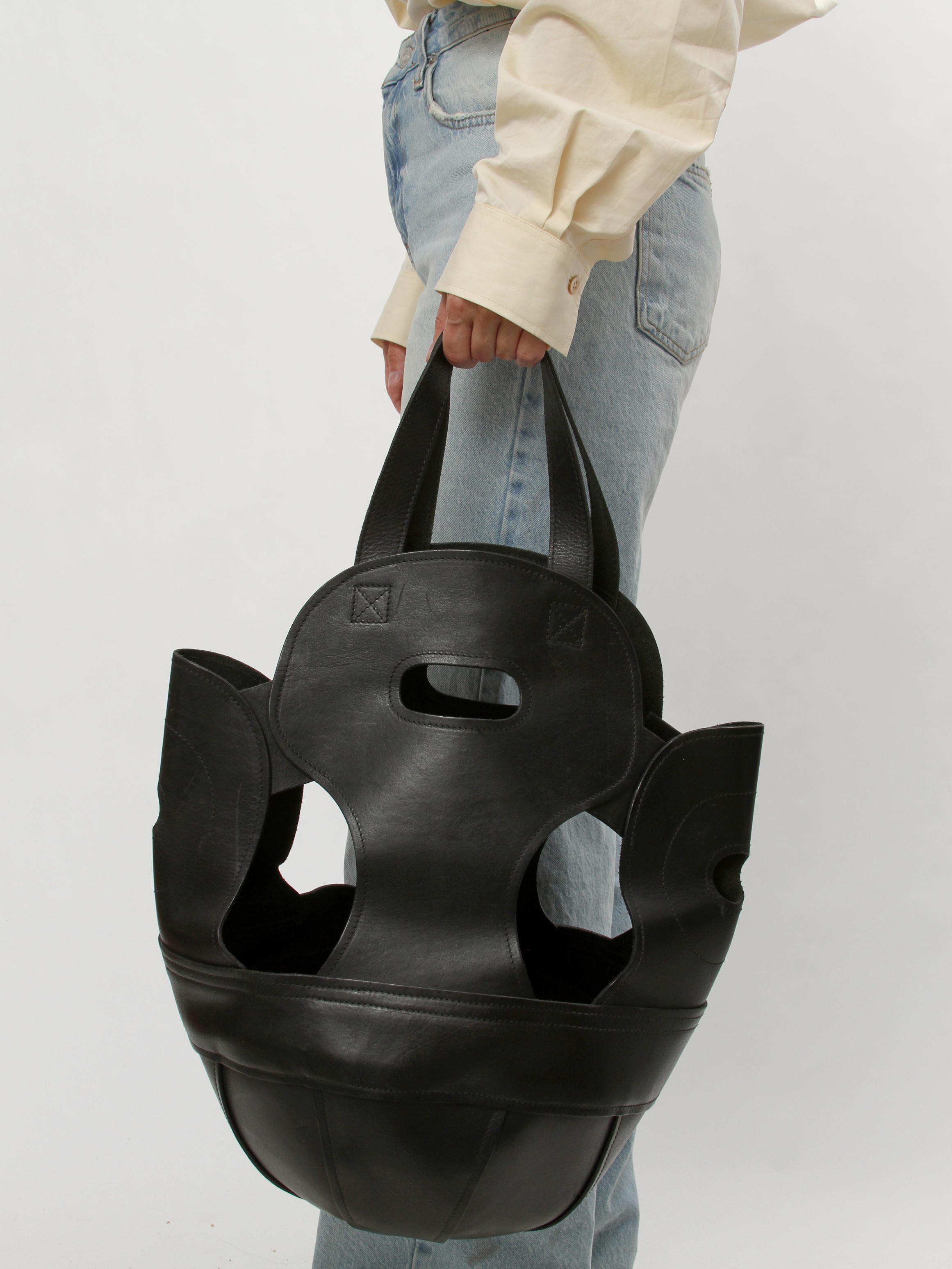 Comme Des Garcons Leather Bag 8