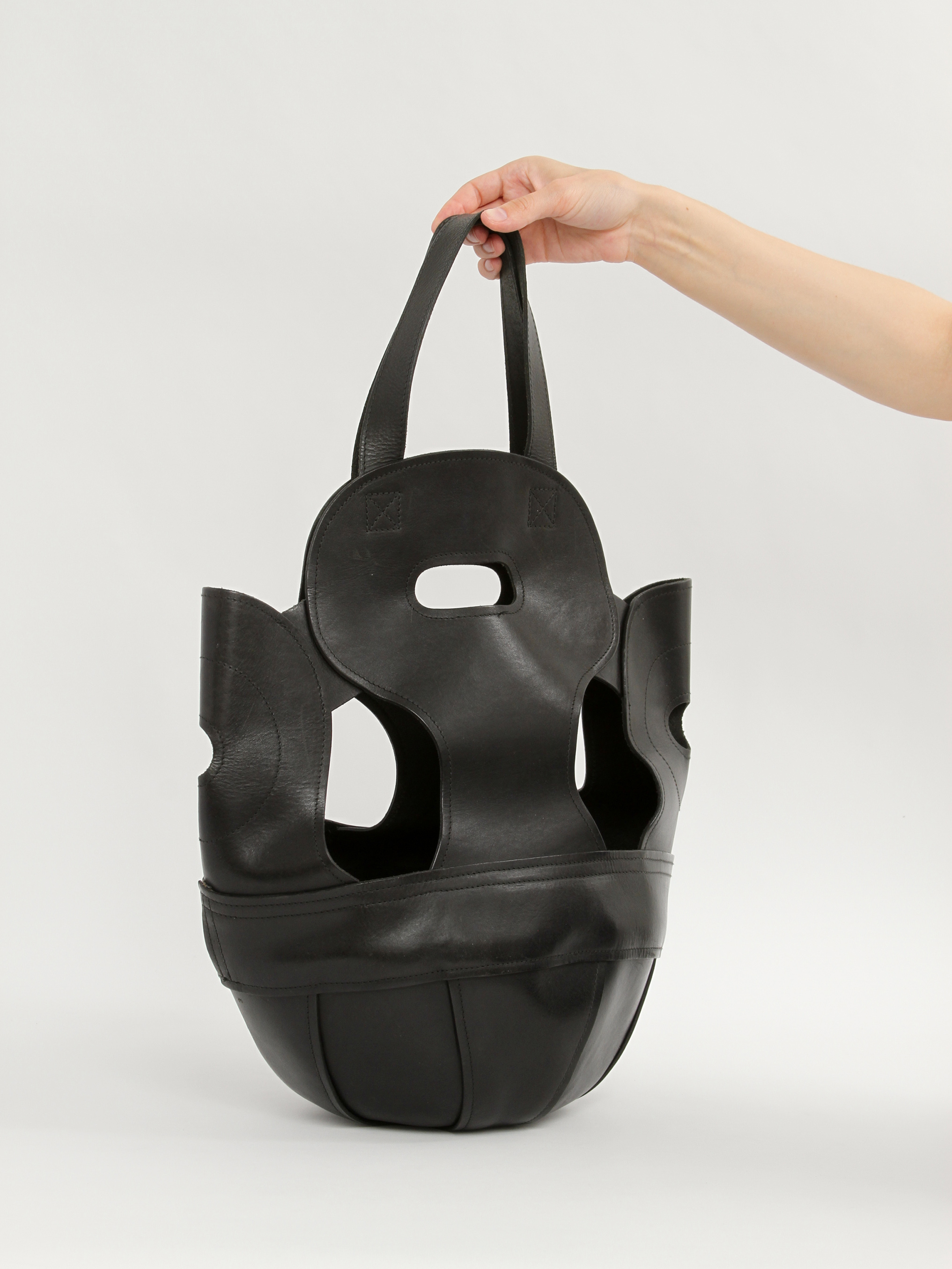 Comme Des Garcons Leather Bag 1