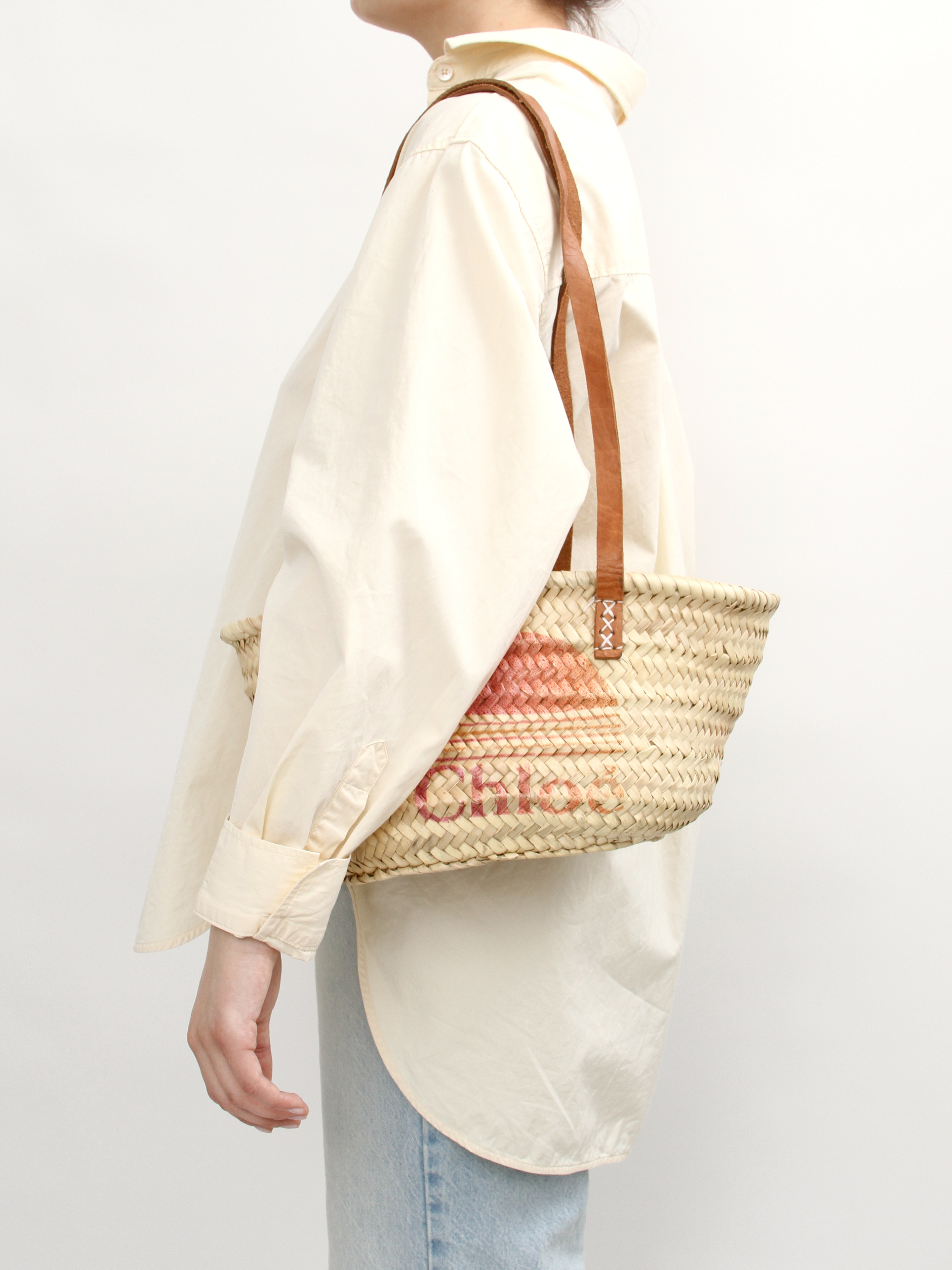 Chloe Raffia Bag 1