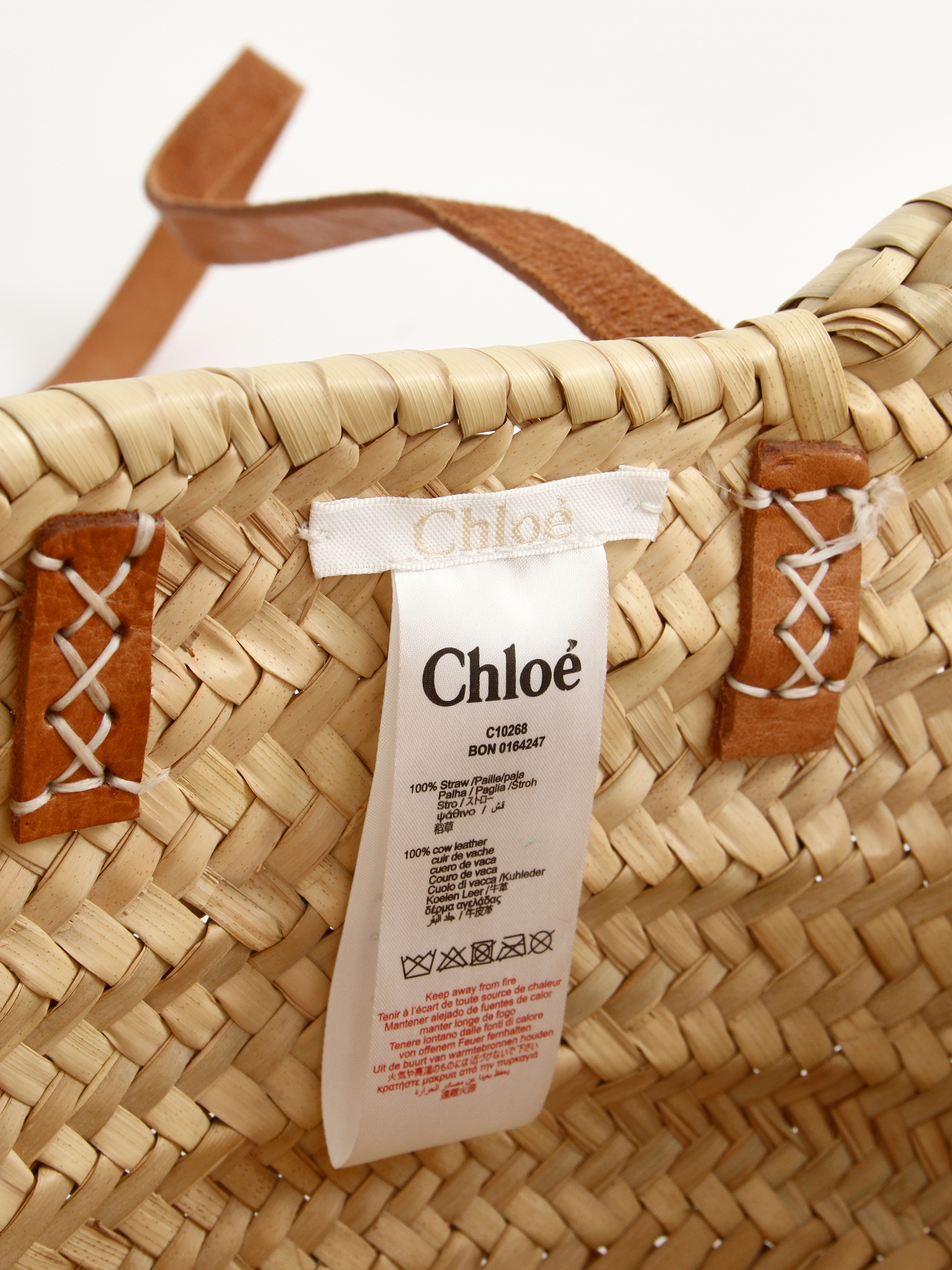 Chloe Raffia Bag 9