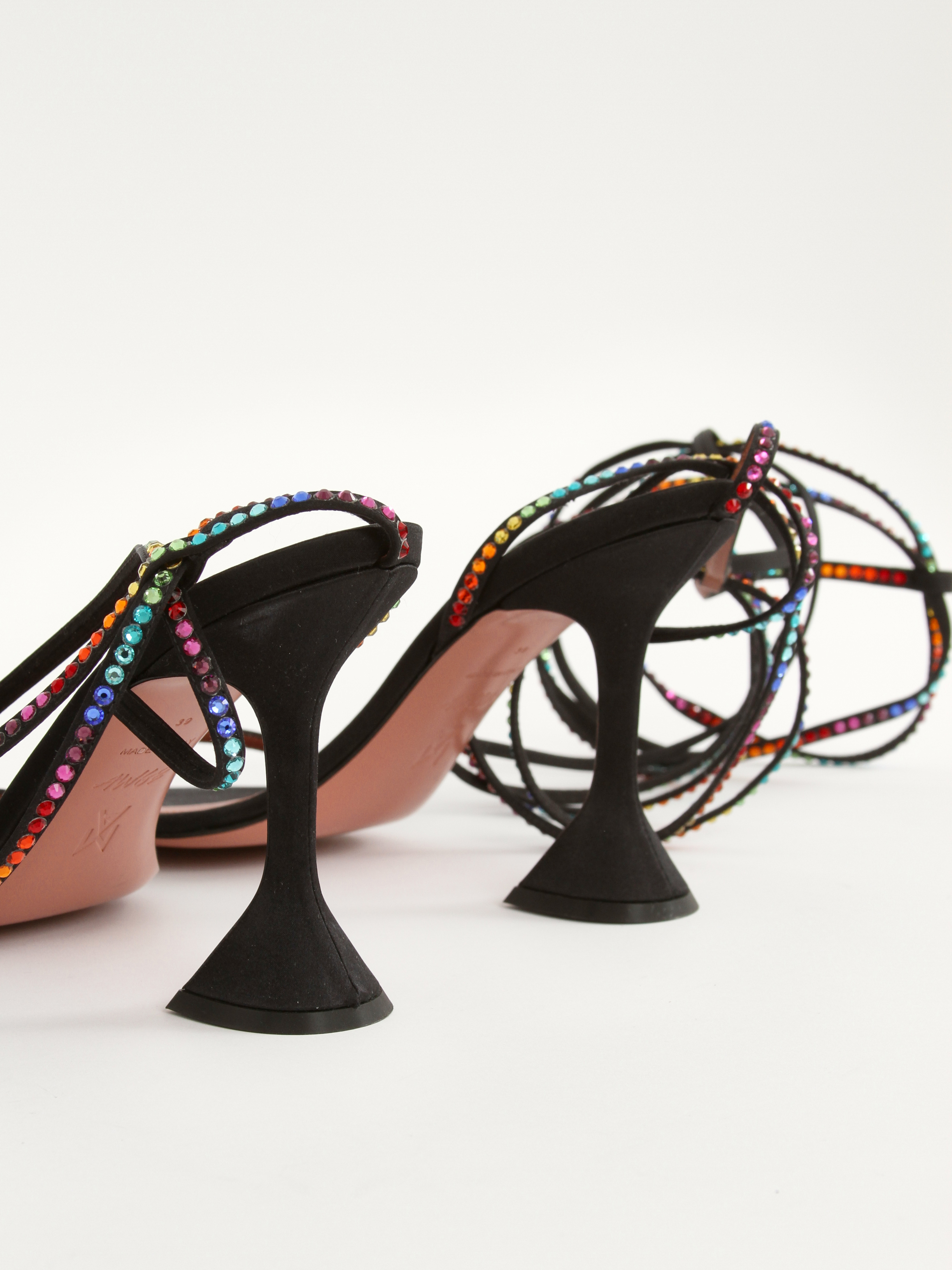 Amina Muaddi Shoes 39 5