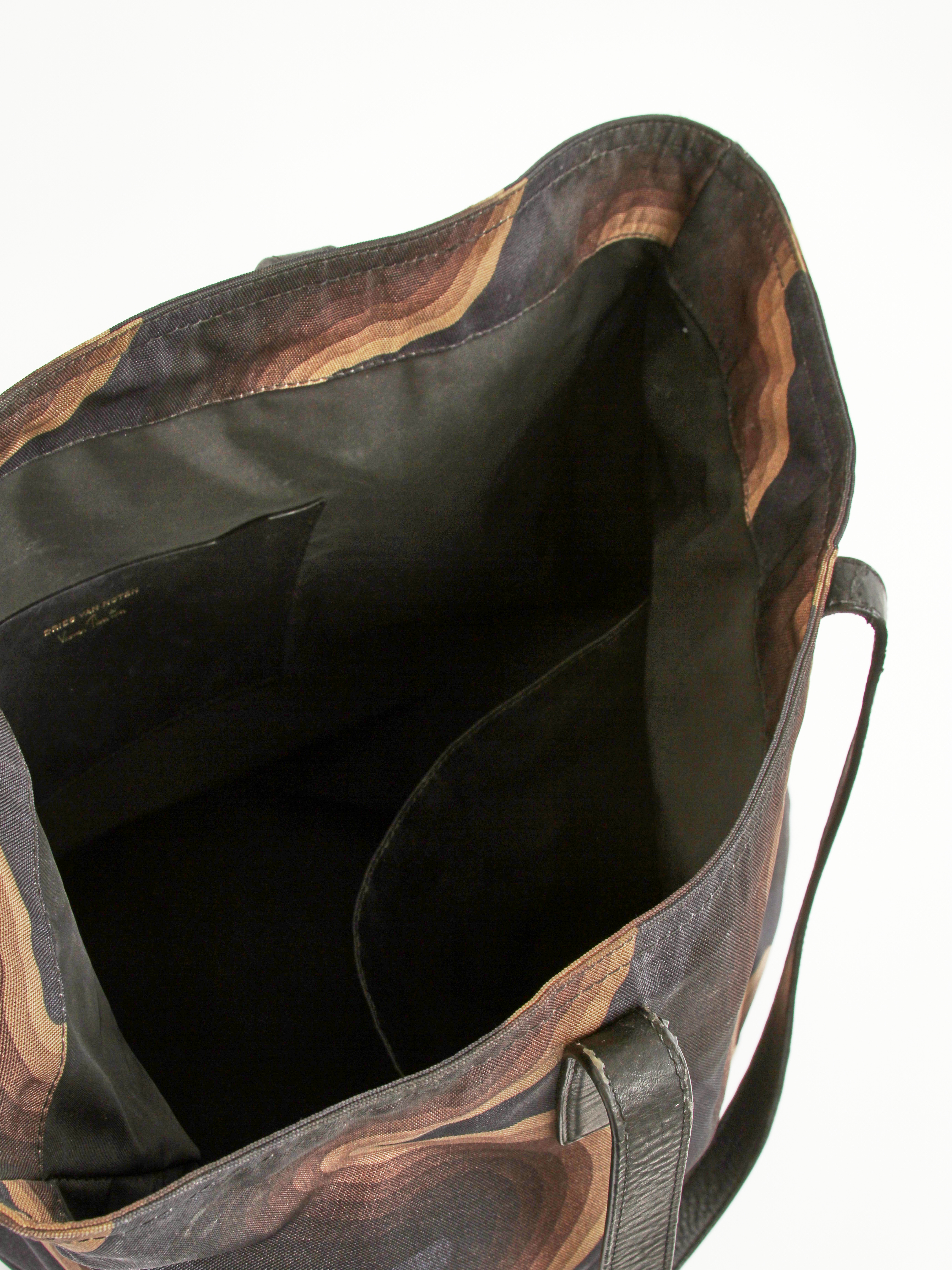 Dries Van Noten Textile Bag  13
