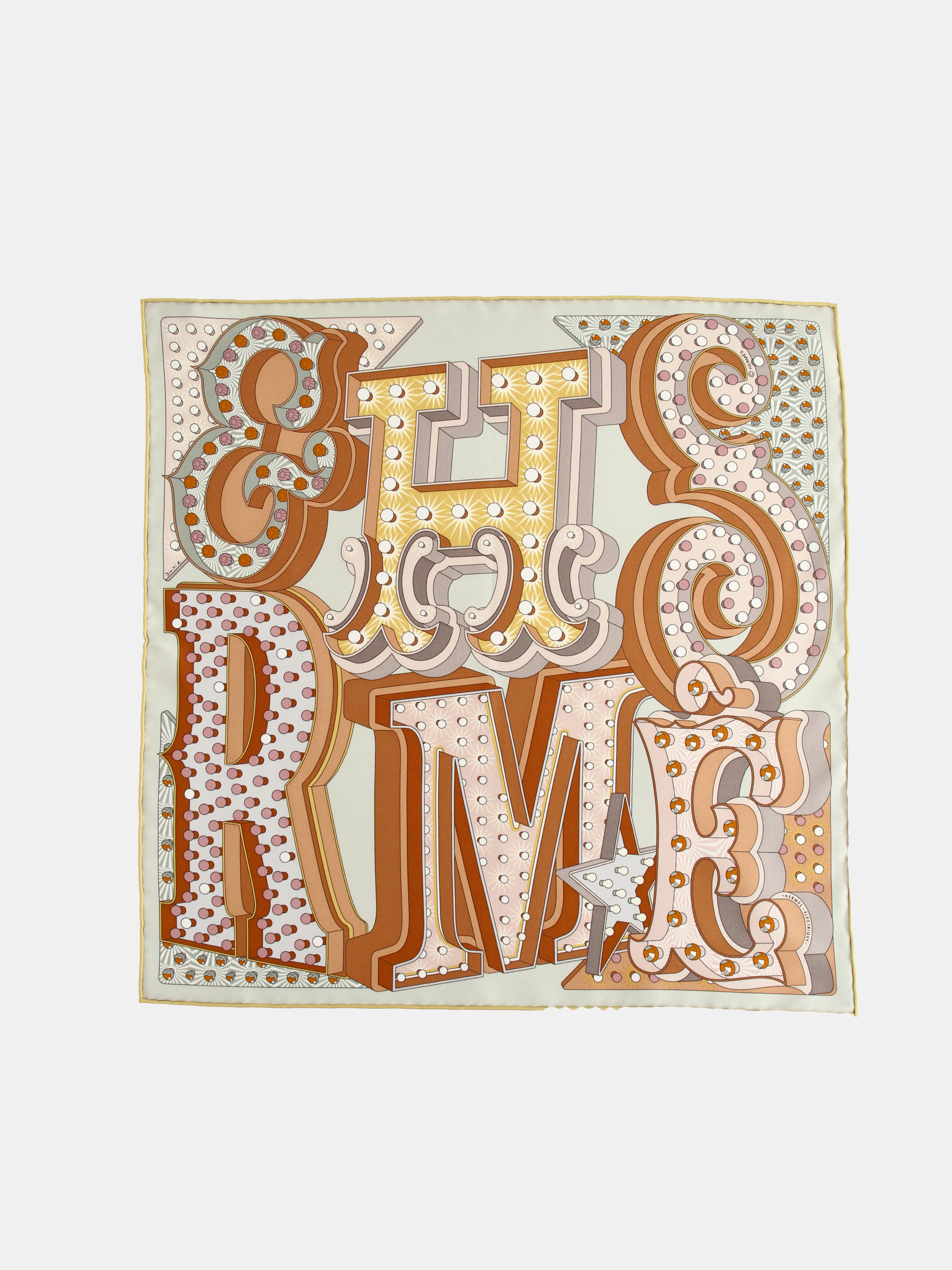 Hermes Silk Scarf 0
