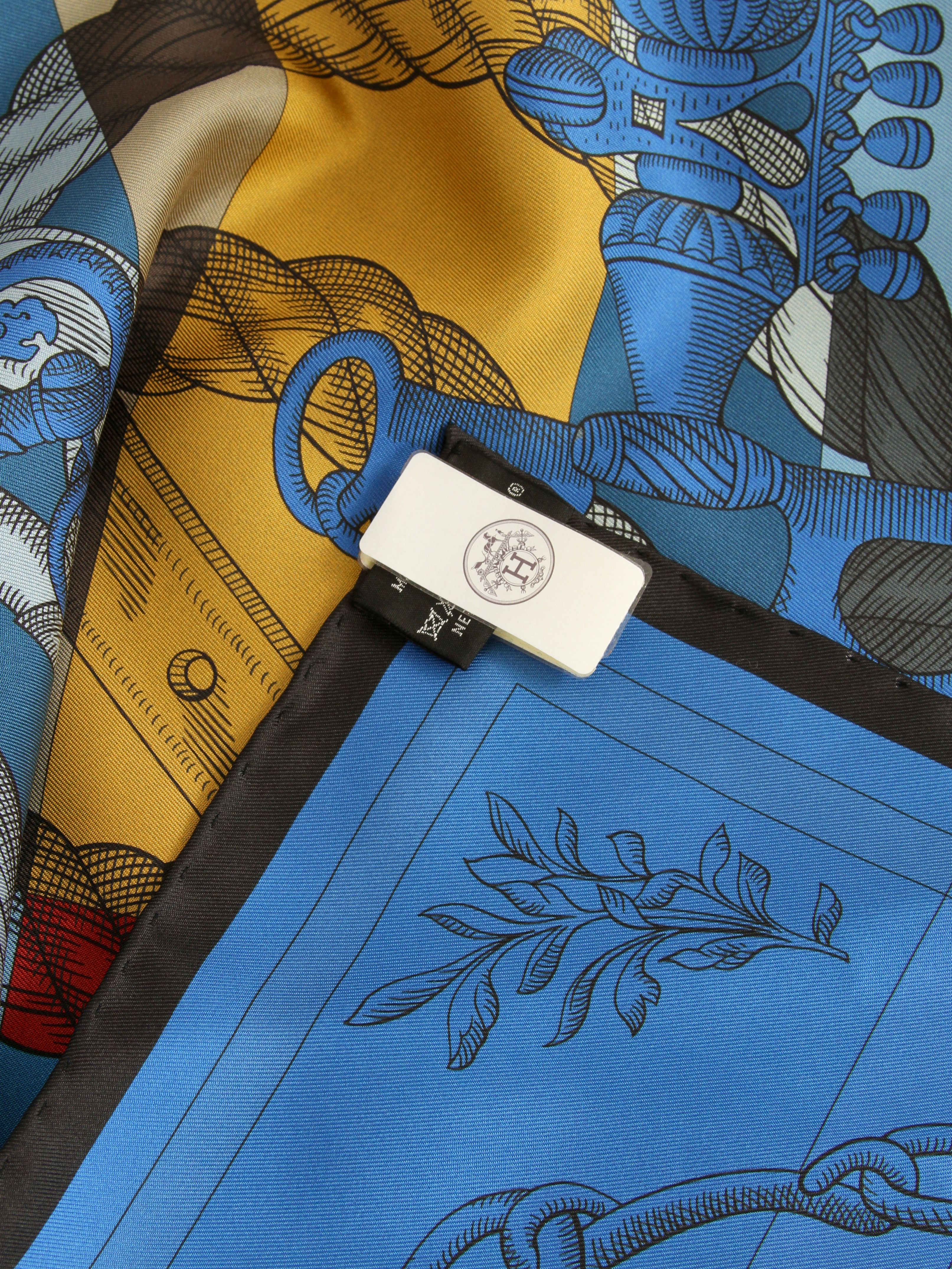 Hermes Silk Scarf 10