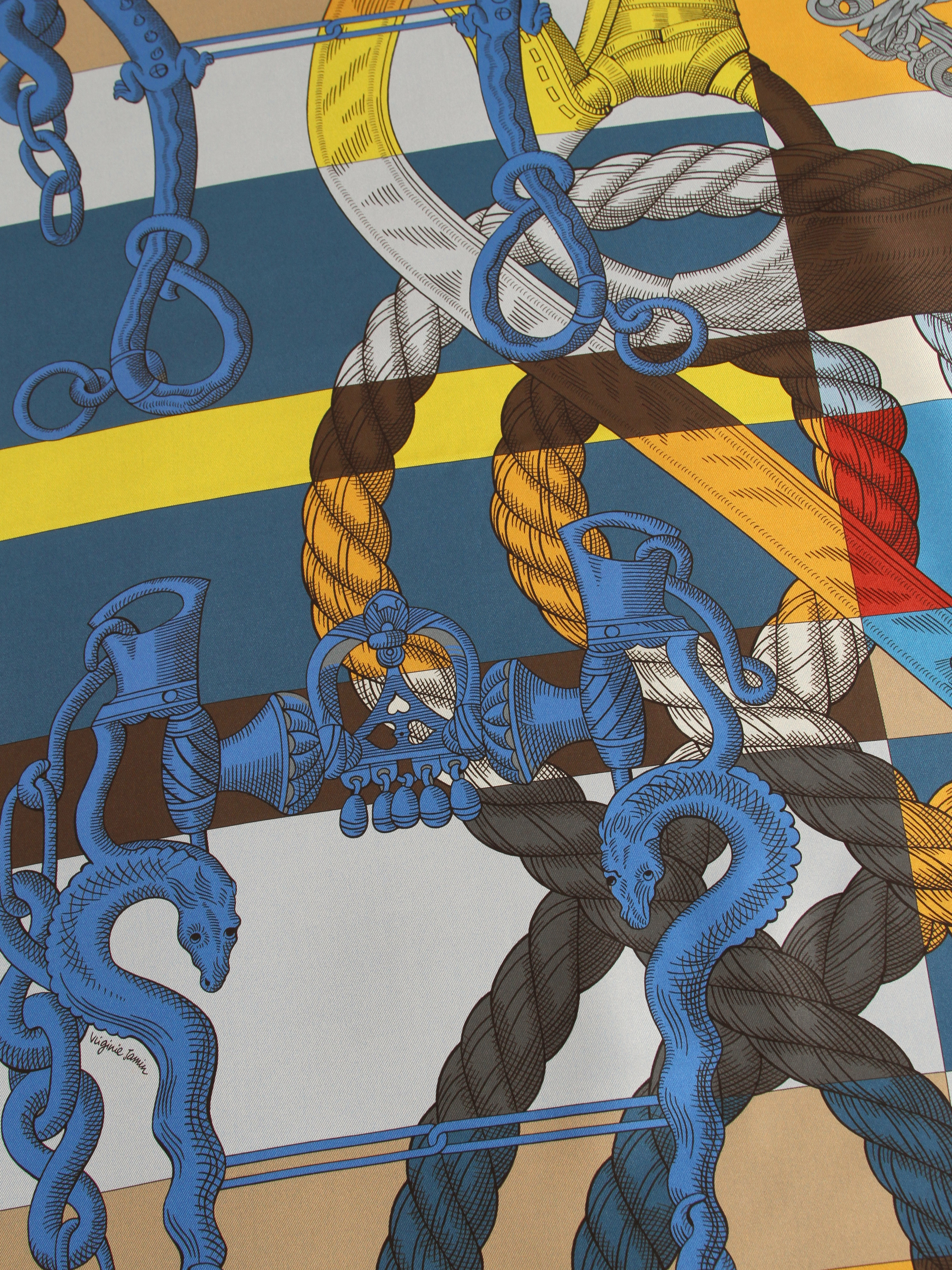 Hermes Silk Scarf 7