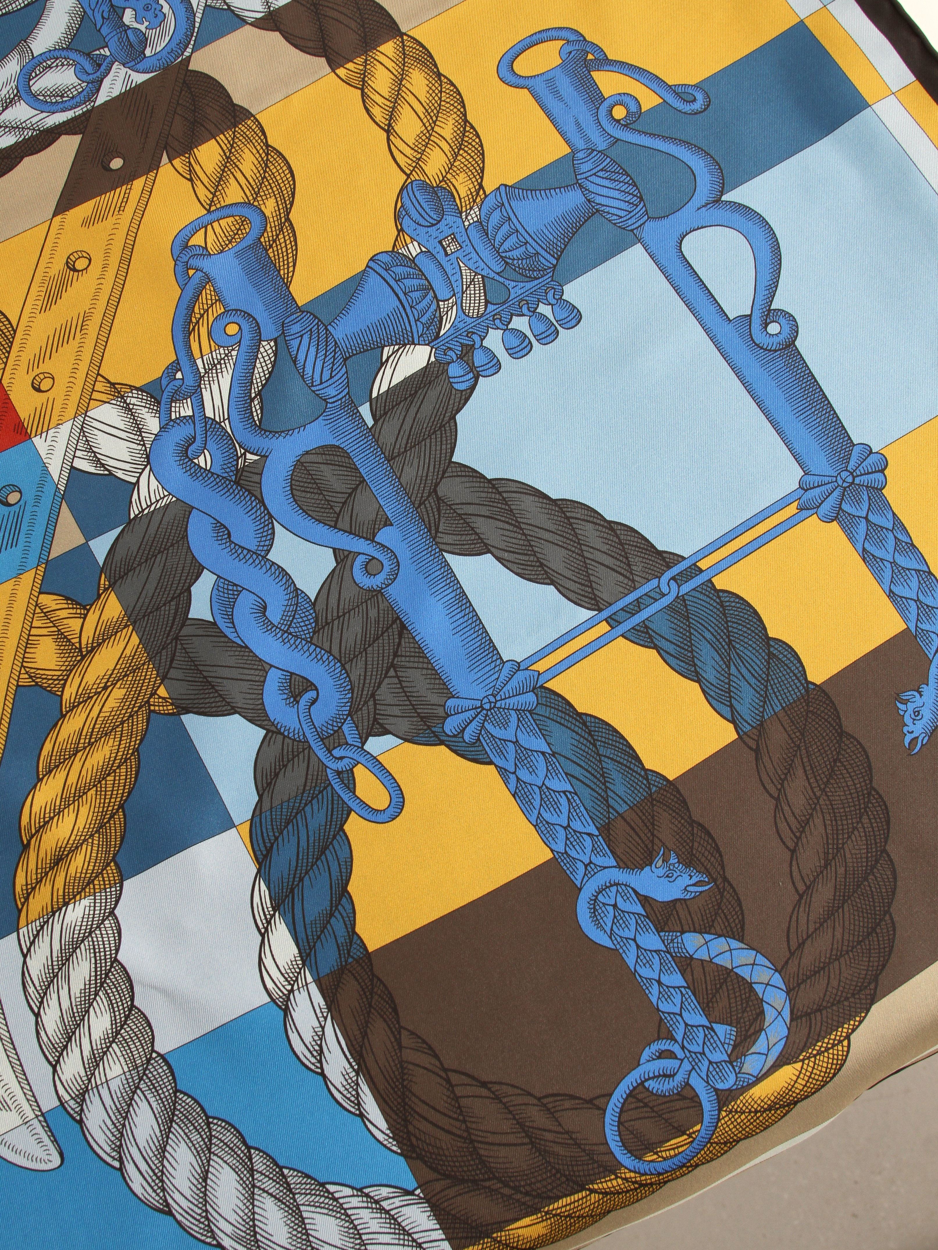 Hermes Silk Scarf 9