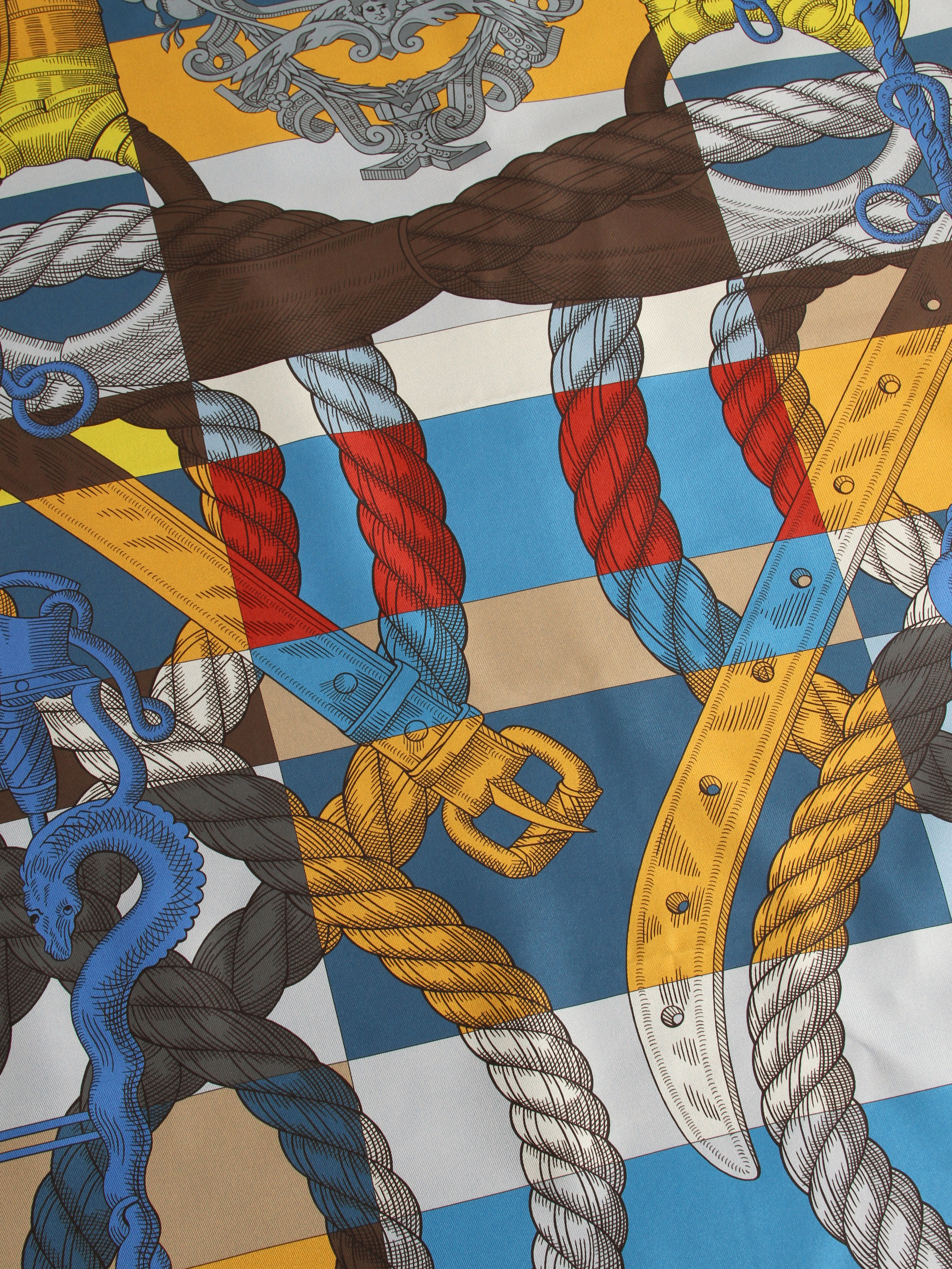 Hermes Silk Scarf 8