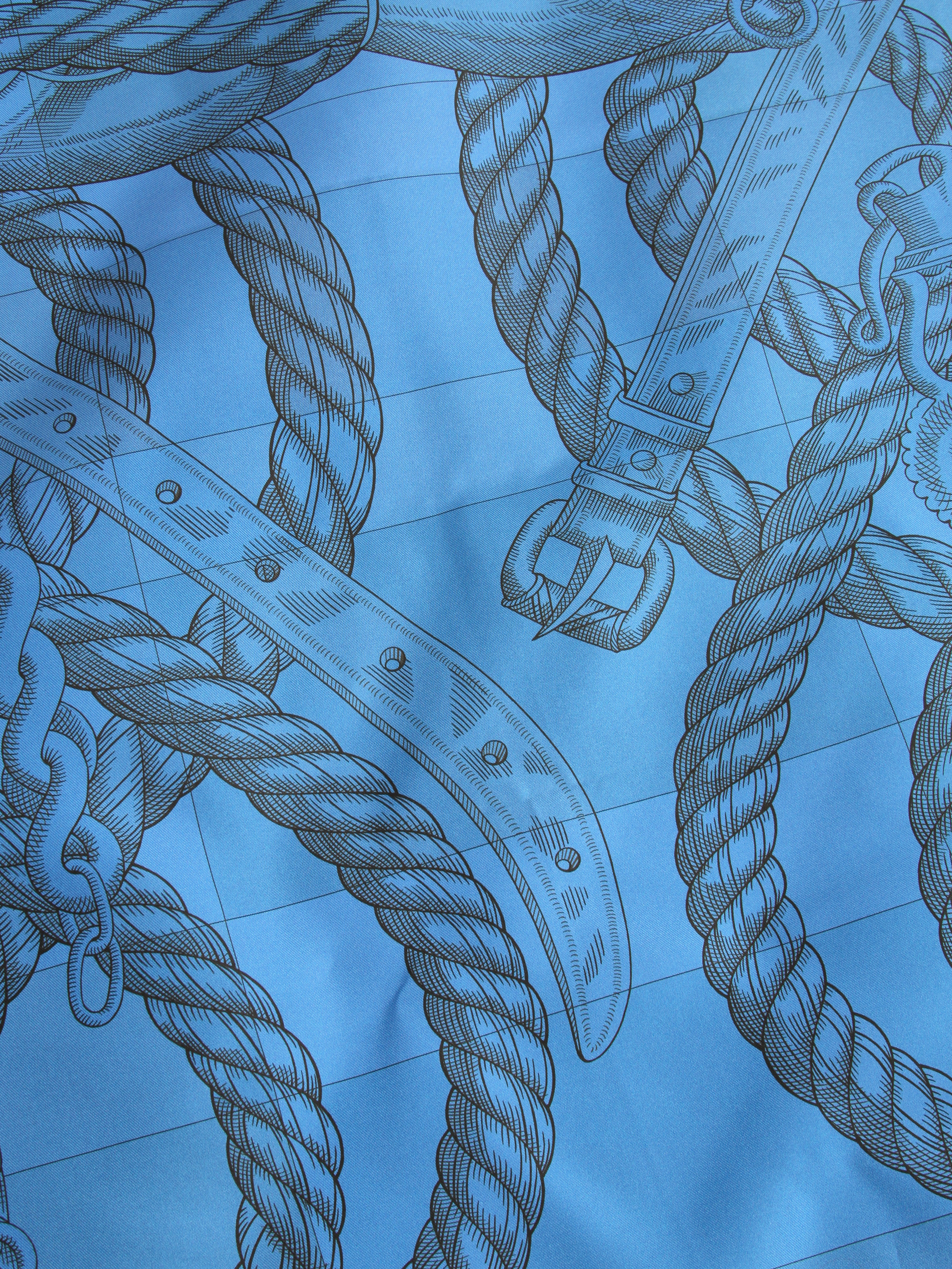 Hermes Silk Scarf 11