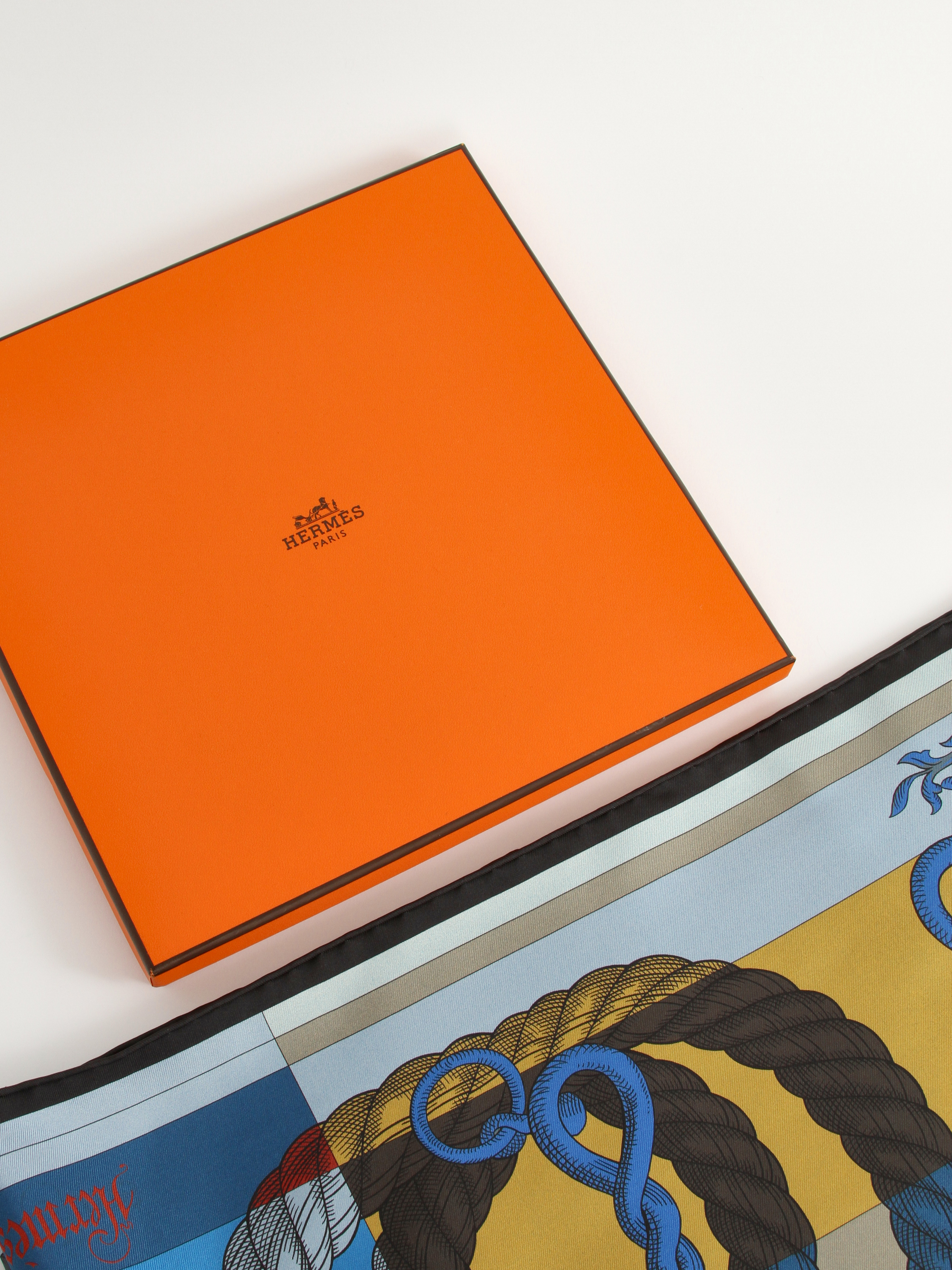 Hermes Silk Scarf 12